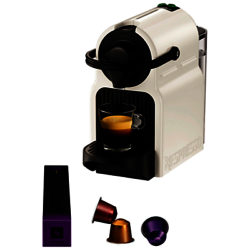 Nespresso Inissia Coffee Machine with Aeroccino by KRUPS, White